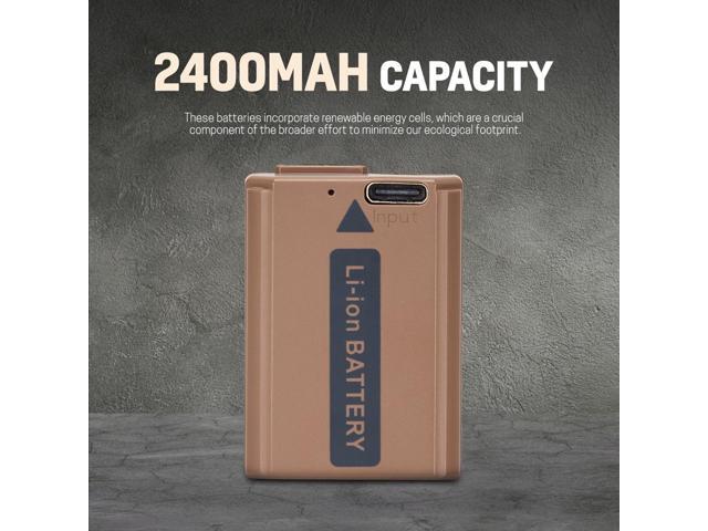 Green Extreme NP-FW50 1030mAh USB-C Rechargeable Lithium-Ion Battery