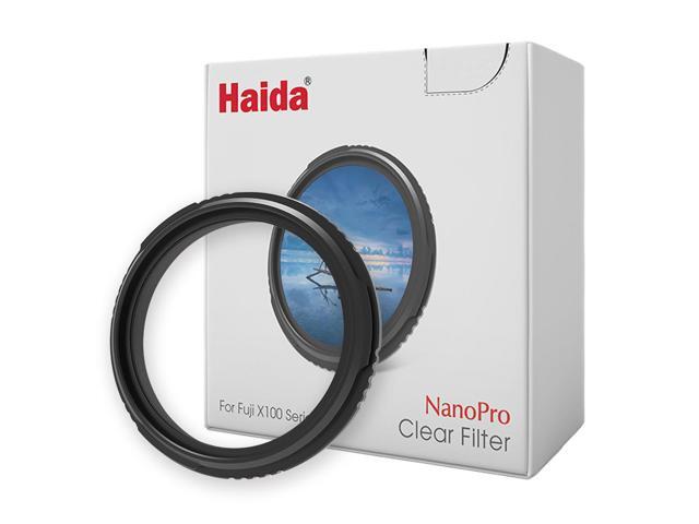 Haida NanoPro Clear Filter for Fujifilm X100 Series Cameras, Black