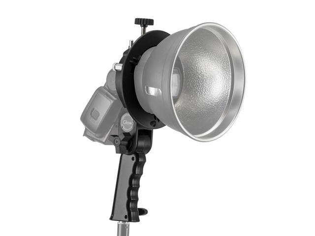 Glow Handheld Grip S-Type Bracket Bowens Mount Holder for Speedlite Flash Softbox