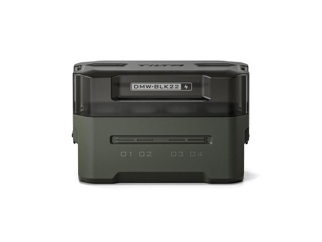 Tilta 4-Channel Portable Charging Station for DMW-BLK22 Battery, Green