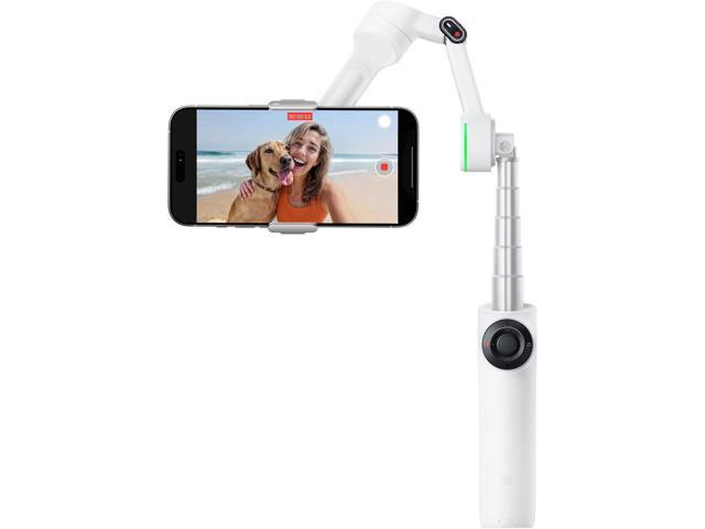 Insta360 - Flow2 Pro Gimbal Stabilizer for Smartphones with Built-in Selfie Stick and Tripod - White - image 6