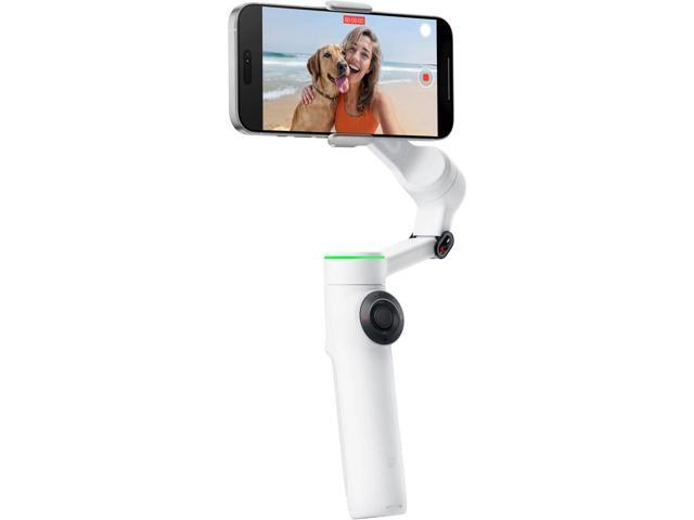 Insta360 - Flow2 Pro Gimbal Stabilizer for Smartphones with Built-in Selfie Stick and Tripod - White - image 8