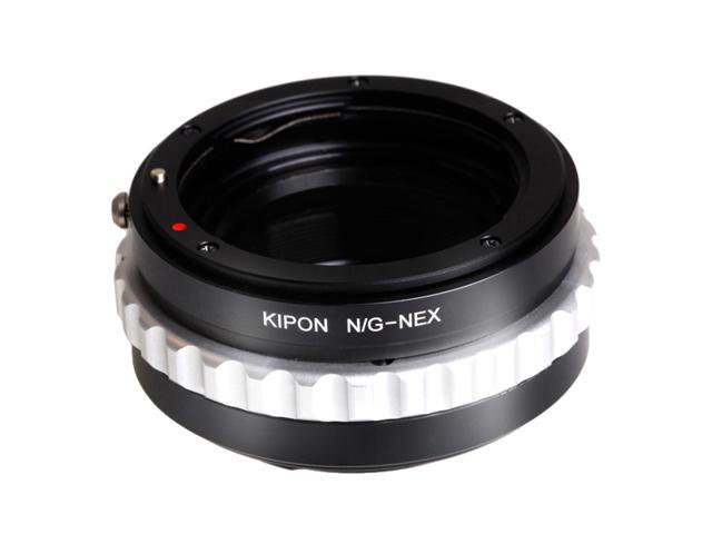 Kipon Nikon G Lens to Sony E-Mount Camera Lens Adapter (With Macro Helicoid Feature)