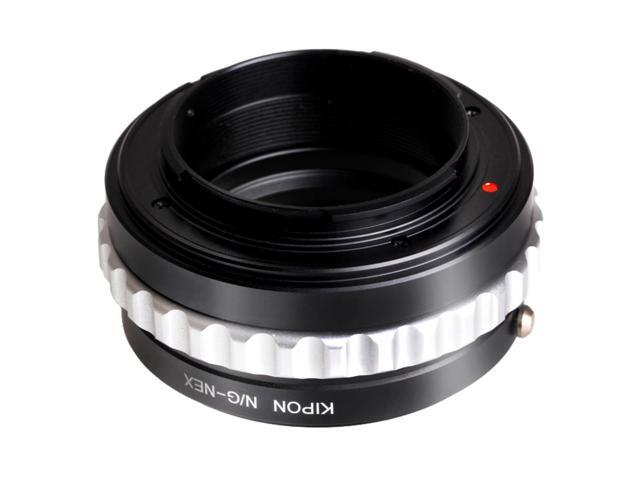 Kipon Nikon G Lens to Sony E-Mount Camera Lens Adapter (With Macro Helicoid Feature)