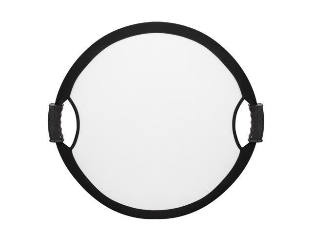 Glow Circular Collapsible Reflector with Handles (22', Wave Gold/White)
