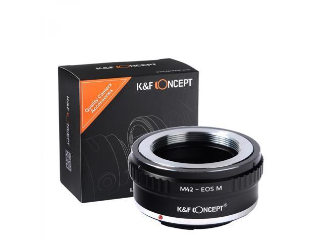 K & F Concept High Precision Lens Adapter Mount,M42-EOS M