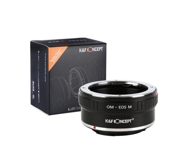 K & F Concept High Precision Lens Adapter Mount,OM-EOS M