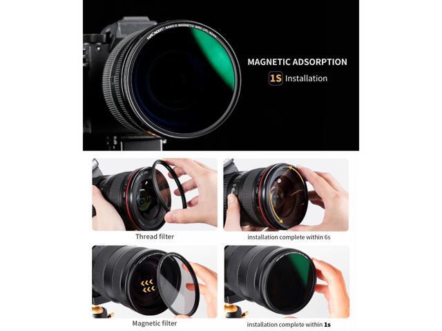 K & F Concept 82mm Nano-X CPL Magnetic Filter
