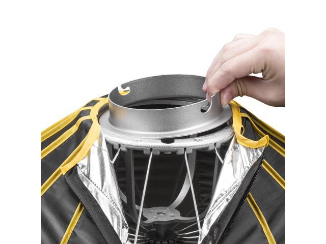 Glow EZ Lock Quick Softbox Speedring Insert 144mm for Elinchrom