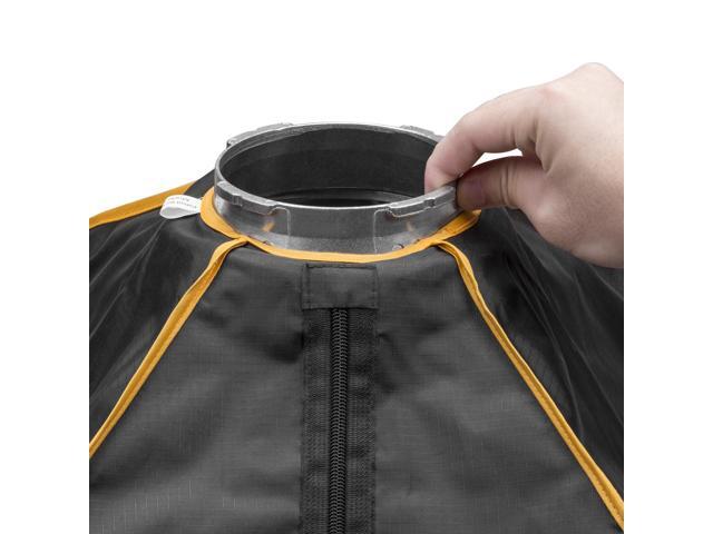 Glow EZ Lock Quick Softbox Speedring Insert 130mm for Multiblitz-Big