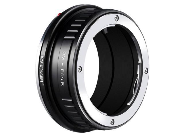 K & F Concept Olympus OM Lenses to Canon EOS R Lens Mount Adapter