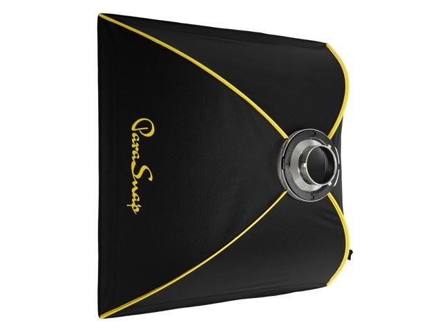 Glow Glow ParaSnap 32x32' Square SterlingFibre Bowens Mount Softbox With External & Internal Diffusers, 144mm Bowens Speedring, Soft box Swap...