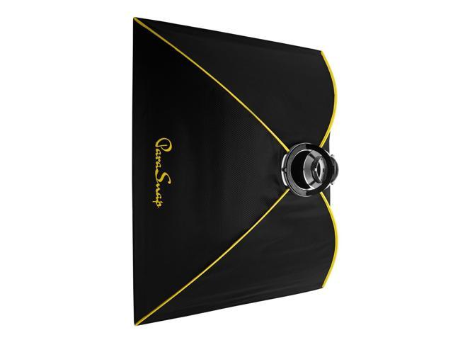 Glow ParaSnap 36x44' Rectangle SterlingFibre Bowens Mount Softbox with External & Internal Diffusers, 144mm Bowens Speedring, w/Quick Speedring...