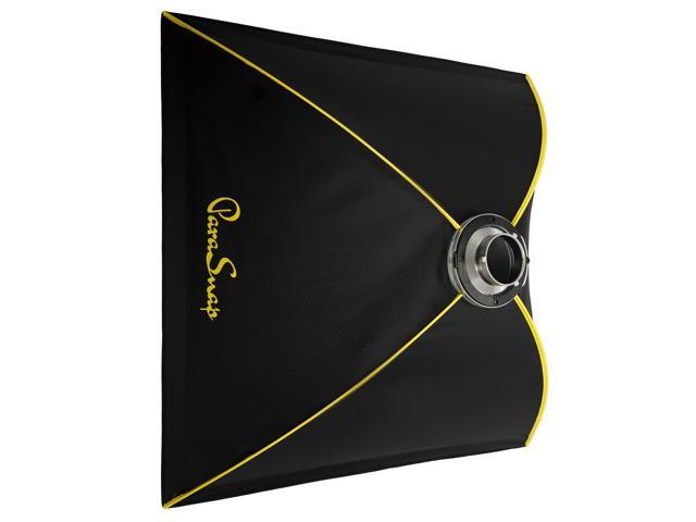 Glow Glow ParaSnap 40x40' Square SterlingFibre Bowens Mount Softbox w/External & Internal Diffusers, 144mm Bowens Speedring, Soft box Speedring...
