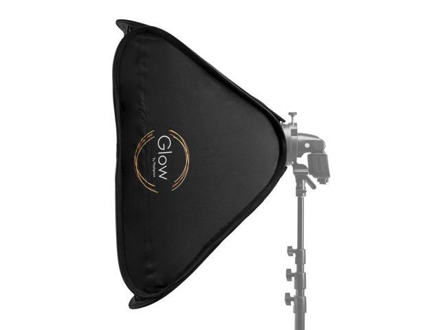 Glow 31 x 31' Quick Softbox for Shoe Mount Flash Bracket (80x80cm)