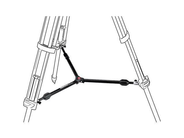 manfrotto 537sprb mid level spreader (black)