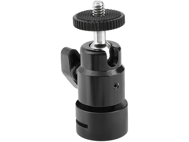 CAMVATE Versatile Support Holder Ball Head with 1/4'-20 Male Thread Mount and 15mm Rod Port