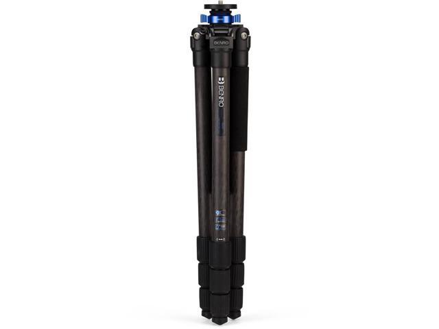 Benro Mach3 TMA48CXL Series 4 4-Section 9X Carbon Fiber Extra Long Tripod, Twist Lock