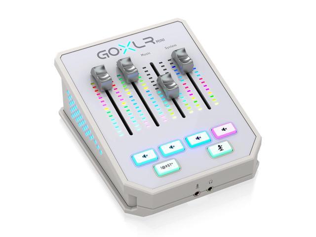 TC Helicon GO XLR Mini Online Broadcast Mixer, White