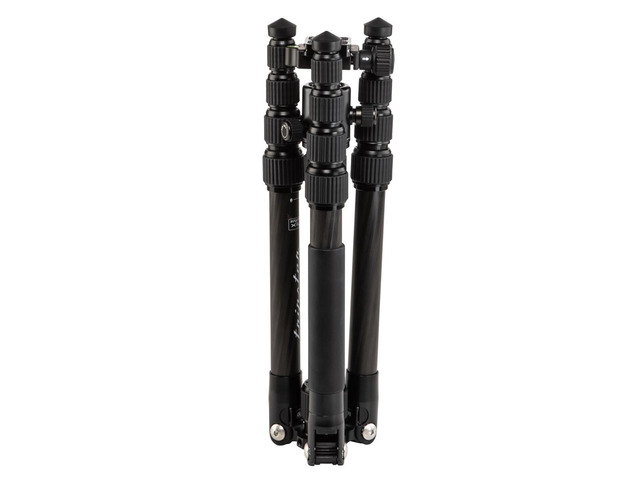 Benro Tripster 1 Series 5-Section Carbon Fiber Travel Tripod/Monopod, Black