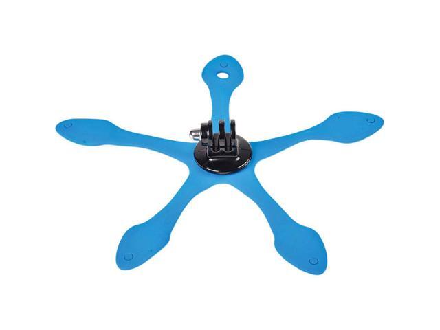 Pictar Splat Flexible Aluminum Mini Tripod for GoPro, Action and Compact Digital Cameras, Blue