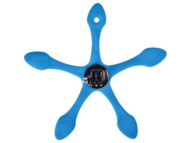 Pictar Splat Flexible Aluminum Mini Tripod for GoPro, Action and Compact Digital Cameras, Blue