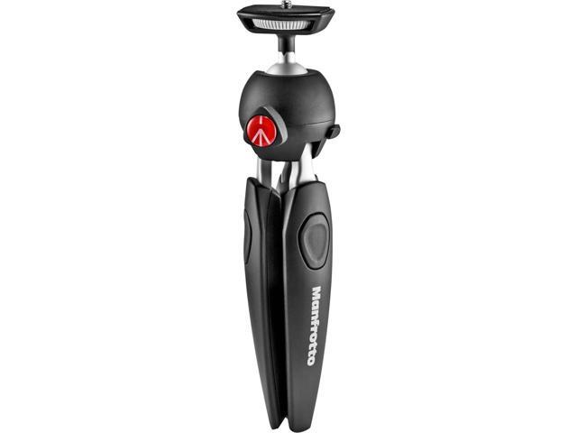Manfrotto PIXI Evo 2-Section Aluminum Mini Tripod, Black