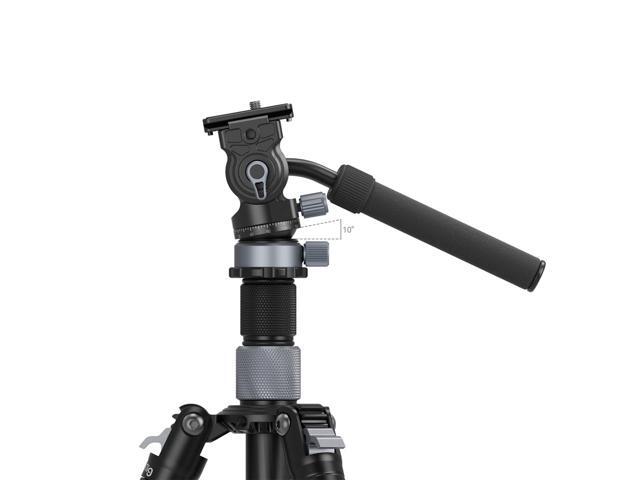 SmallRig 4-Section Carbon Fiber Travel Tripod with CH20 Fluid Video Head