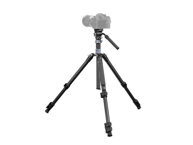 SmallRig 4-Section Carbon Fiber Travel Tripod with CH20 Fluid Video Head