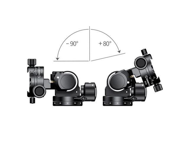 SunwayFoto GH-PROII+ Innovative Geared Head with GC-01 Clamp