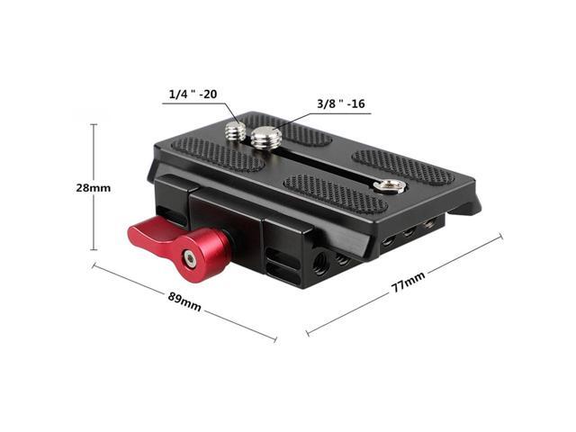 CAMVATE Quick Release Mount Base QR Plate for Manfrotto Standard Accessory