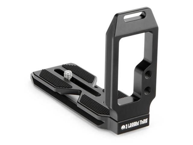 3 Legged Thing Darkness QR11-LB 2.0 Universal L-Bracket, Matte Black