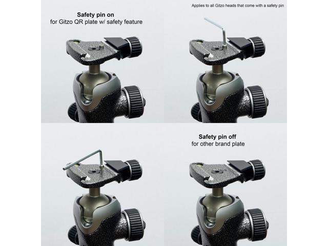 Gitzo GT1555T Traveler Series 1 5-Section Carbon Fiber Tripod with GH1382TQD Center Ball Head