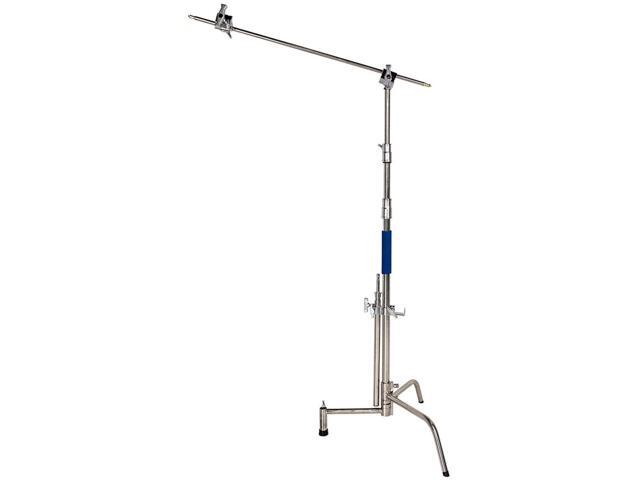 Savage Stainless Steel C-Stand with Grip Arm and Turtle Base Kit, 9.5'