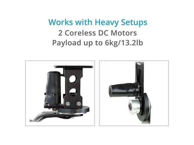 Proaim Jr Pan-Tilt Head with 12V Joystick Control, 13.2 Lbs Capacity