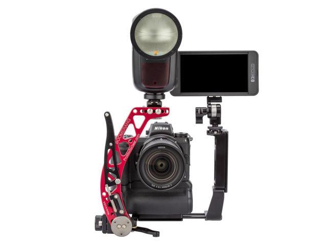 ProMediaGear L-Bracket for Nikon Z6 II/Z7 II with MB-N11 Battery Grip, QD Strap