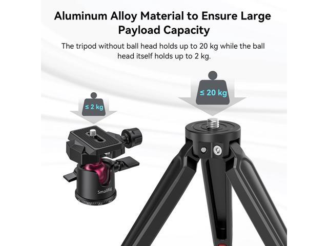 SmallRig Tabletop Mini Tripod with Panoramic Ball Head