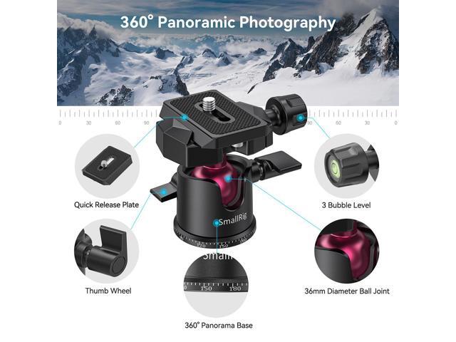 SmallRig Tabletop Mini Tripod with Panoramic Ball Head