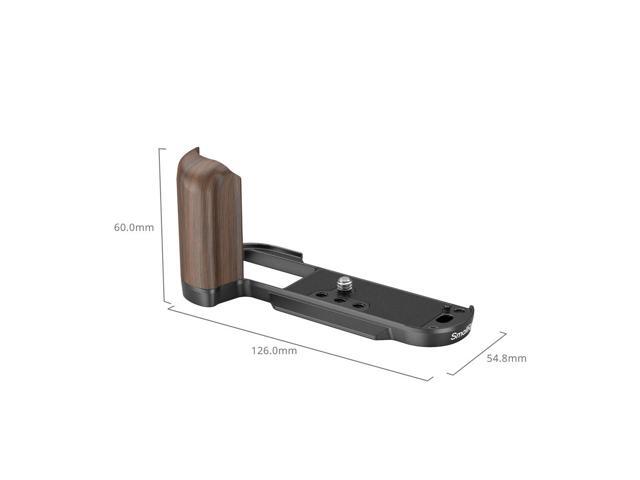 SmallRig Wooden L-Shape Grip for Fujifilm X-T50, Black