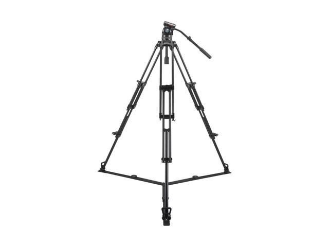 Sirui BCT-2003 BCT Series 3-Section Aluminum Video Tripod with 75mm BCH-10 BCH Series Fluid Video Head, 13.2 lbs Capacity