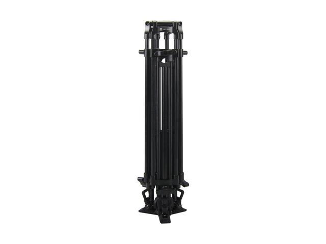 Sirui BCT-2003 BCT Series 3-Section Aluminum Video Tripod with 75mm BCH-10 BCH Series Fluid Video Head, 13.2 lbs Capacity