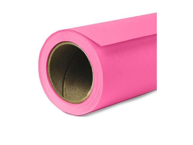 Savage 53'x36' Widetone Seamless Background Paper, Tulip, 2-Pack, Bundle with 4x 1-1/4x1' Steel Spring Orange Clamp
