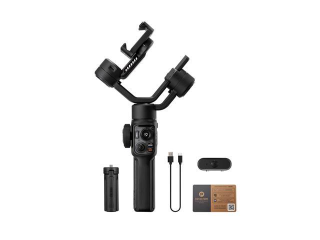 Zhiyun SMOOTH 5S AI 3-Axis Handheld Gimbal Stabilizer Combo for Smartphone, Black
