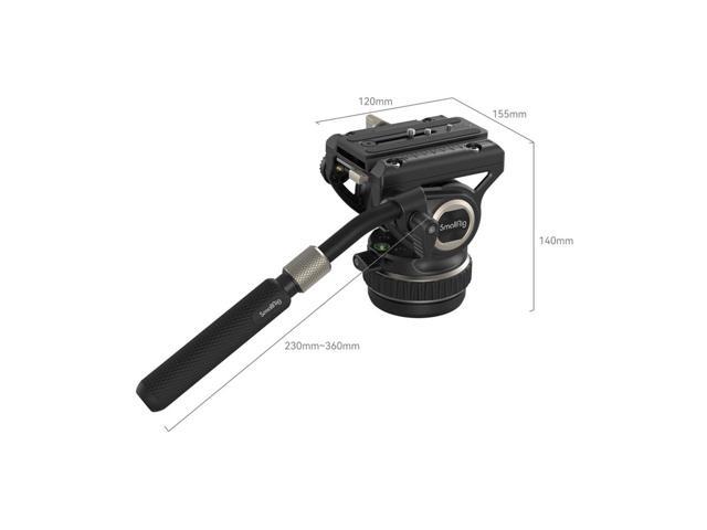SmallRig DH10 Heavy-Duty Video Head with 75mm Flat Base