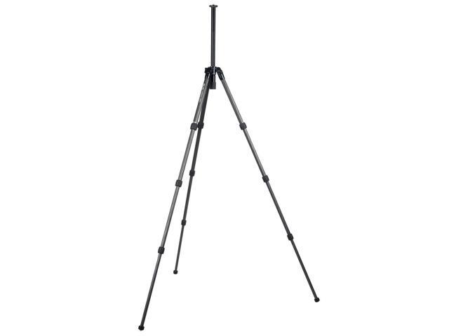Slik PRO CF-734 4-Section Carbon Fiber Tripod,64.9' Max Height, Black