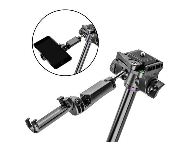 Takama Flip-Zip Tripod Monopod Kit, for Camera andSmartphone with Mount Head and Lightweight Compact Bag for Multi-Functional Photo, Video and...