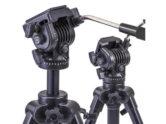 Takama Takama 66' 3 Section Flip Video Camera Tripod withFluid Drag Head