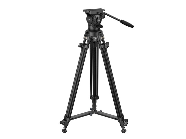 SmallRig AD-50Lite 3-Section Lightweight Carbon Fiber Video Tripod with Head