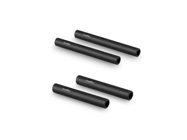 SmallRig 15mm Carbon Fiber Rod, 6', 2-Pack - With SmallRig 15mm Carbon Fiber Rod, 4', 2-Pack
