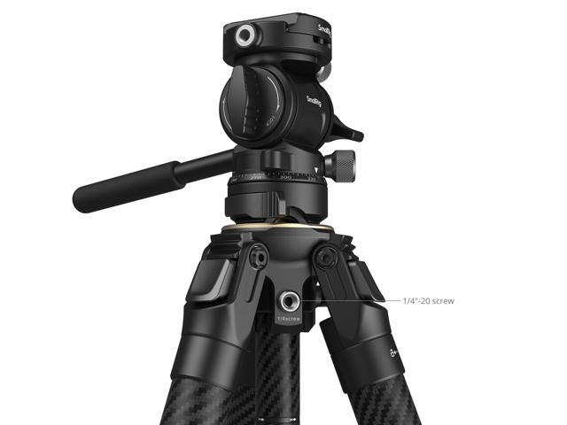 SmallRig Portable 5-Section Carbon Fiber Travel Tripod with Ball Head, Black